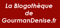 Visitez la blogothèque de GourmanDenise.fr pour vous tenir au courant, heure par heure, de l’actualité des blogs de cuisine