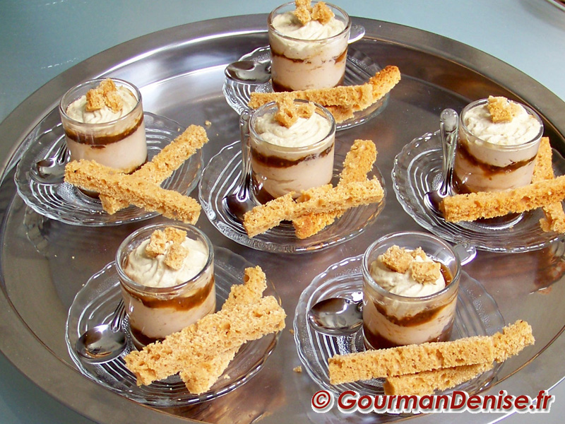 Mousse de foie gras au chutney de figues