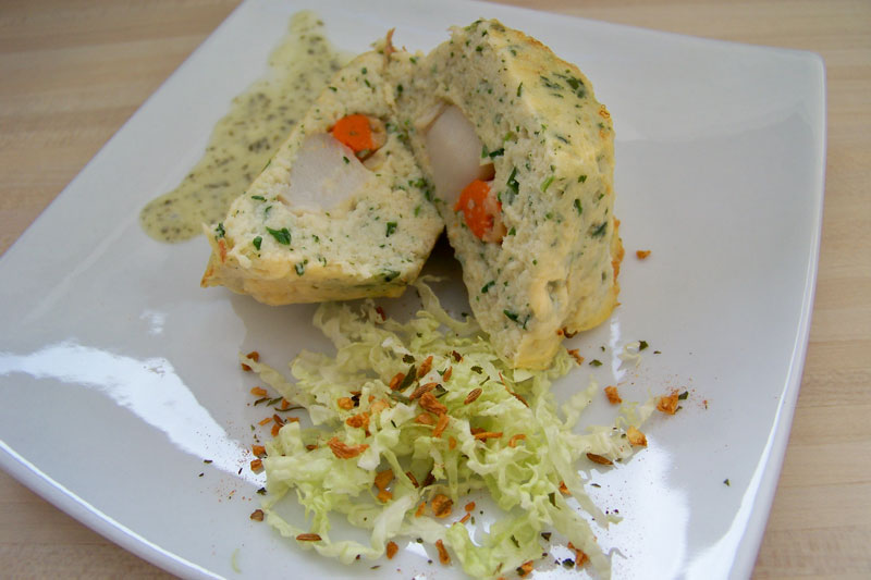 Terrines de poisson aux SaintJacques